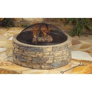 Heatmaxx 35" Cast Stone Fire Pit SRFP97C